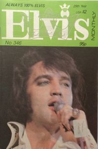 Elvis Monthly   Twenty-Ninth Year,  No. 346