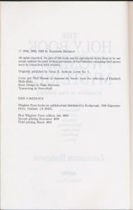 The Holy Book of Women's Mysteries (Complete in One Volume)