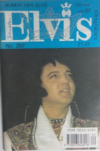 Elvis Monthly Thirty-Third Year, No. 392