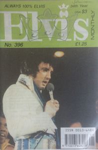 Elvis Monthly   Thirty-Fourth Year,  No. 396