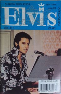Elvis Monthly   Thirty-Fifth Year,  No. 417
