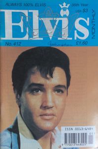 Elvis Monthly   Thirty-Fifth Year,  No. 412