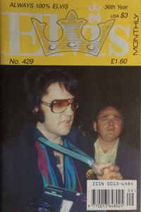 Elvis Monthly Thirty-Sixth Year, No. 429