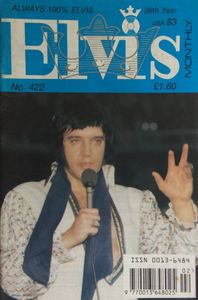 Elvis Monthly Thirty-Sixth Year, No. 422