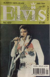Elvis Monthly Thirty-Sixth Year, No. 420