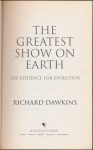 The Greatest Show on Earth: The Evidence for Evolution