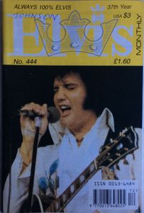 Elvis Monthly   Thirty-Seventh Year,  No. 444