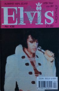 Elvis Monthly Thirty-Seventh Year, No. 436