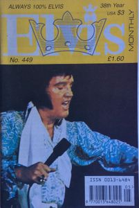 Elvis Monthly   Thirty-Eighth Year,  No. 449