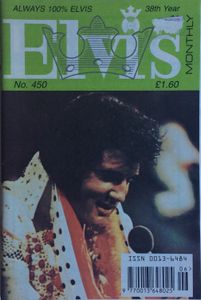 Elvis Monthly Thirty-Eighth Year, No. 450