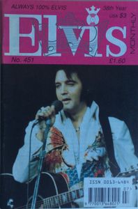 Elvis Monthly Thirty-Eighth Year, No. 451