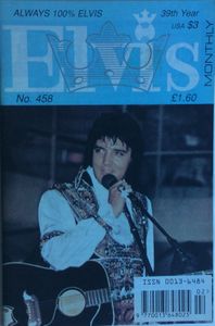 Elvis Monthly Thirty-Ninth Year, No. 458