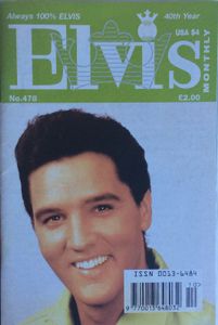 Elvis Monthly Fortieth Year, No. 478