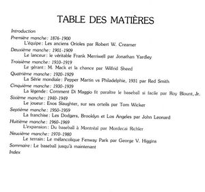 La grande histoire du baseball (1876-1980)