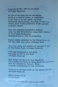 Long Lonely Highway     A 1950's Elvis Scrapbook