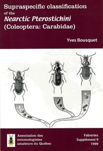 Supraspecific Classification Of The Nearctic Pterostichini (Coleoptera: Carabidae)