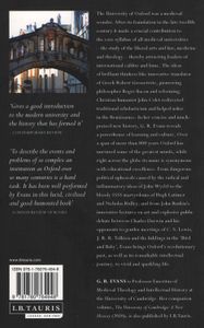 The University Of Oxford: A New History