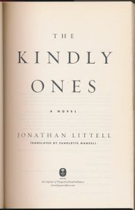 The Kindly Ones