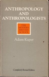 Anthropology and Anthropologists. The Modern British School