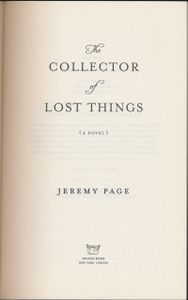 The Collector of Lost Things