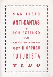Manifesto Anti-Dantas E Por Extenso
