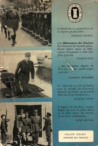 Mémoires de guerre: L'appel 1940-1942