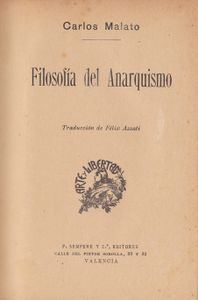 Filosofia Del Anarquismo