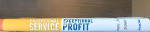 Exceptional Service, Exceptional Profit