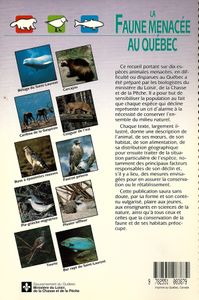 La faune menacée au Québec