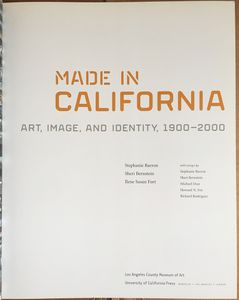 Made in California: Art, Image, and Identity, 1900–2000