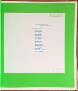 Techno/Sublime: An Exhibition and Symposium