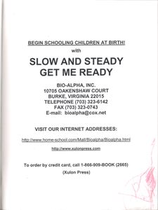 Slow And Steady Get Me Ready