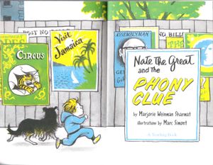 Nate The Great And The Phony Clue