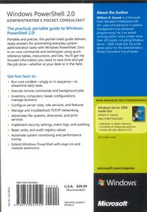 Windows PowerShell™ 2.0 - Administrator's Pocket Consultant