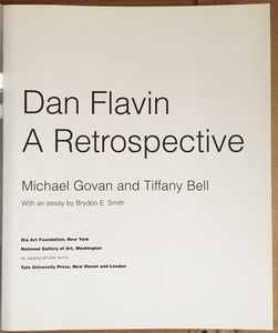 Dan Flavin: A Retrospective