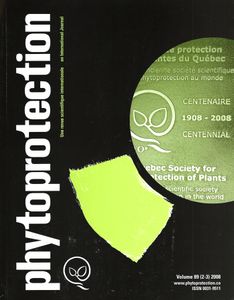 Phytoprotection. Volume 89 (2-3) 2008