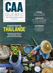 Magazine CAA-Québec, Automne 2016