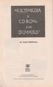 Мультимедиа И CD-ROM Для "Чайников"