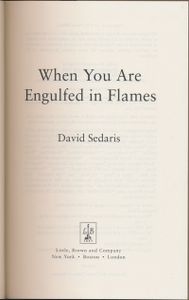 When You Are Engulfed in Flames