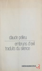Embruns D'Exil Traduits Du Silence