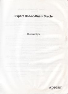Expert One-On-One. Oracle
