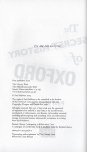 The Secret History of Oxford