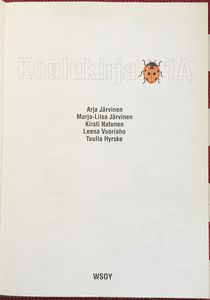 Koulukirja 1A