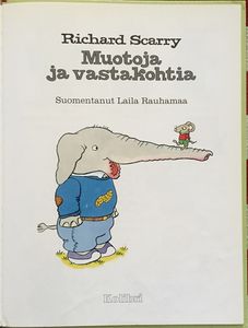 Muotoja ja vastakohtia