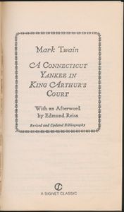 A Connecticut Yankee in King Arthur's Court