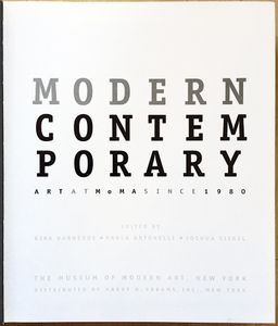 Modern Contemporary: Art at MoMA Since 1980