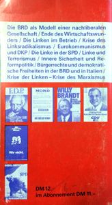 Die Linke im Rechtsstaat - Band 2: Bedingungen und Perspektiven sozialistischer Politik von 1965 bis heute