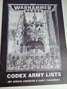 Codex Army Lists
