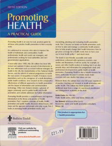 Promoting Health - A Practical Guide (Fifth Edition)