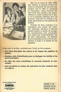 Les papillons du Québec